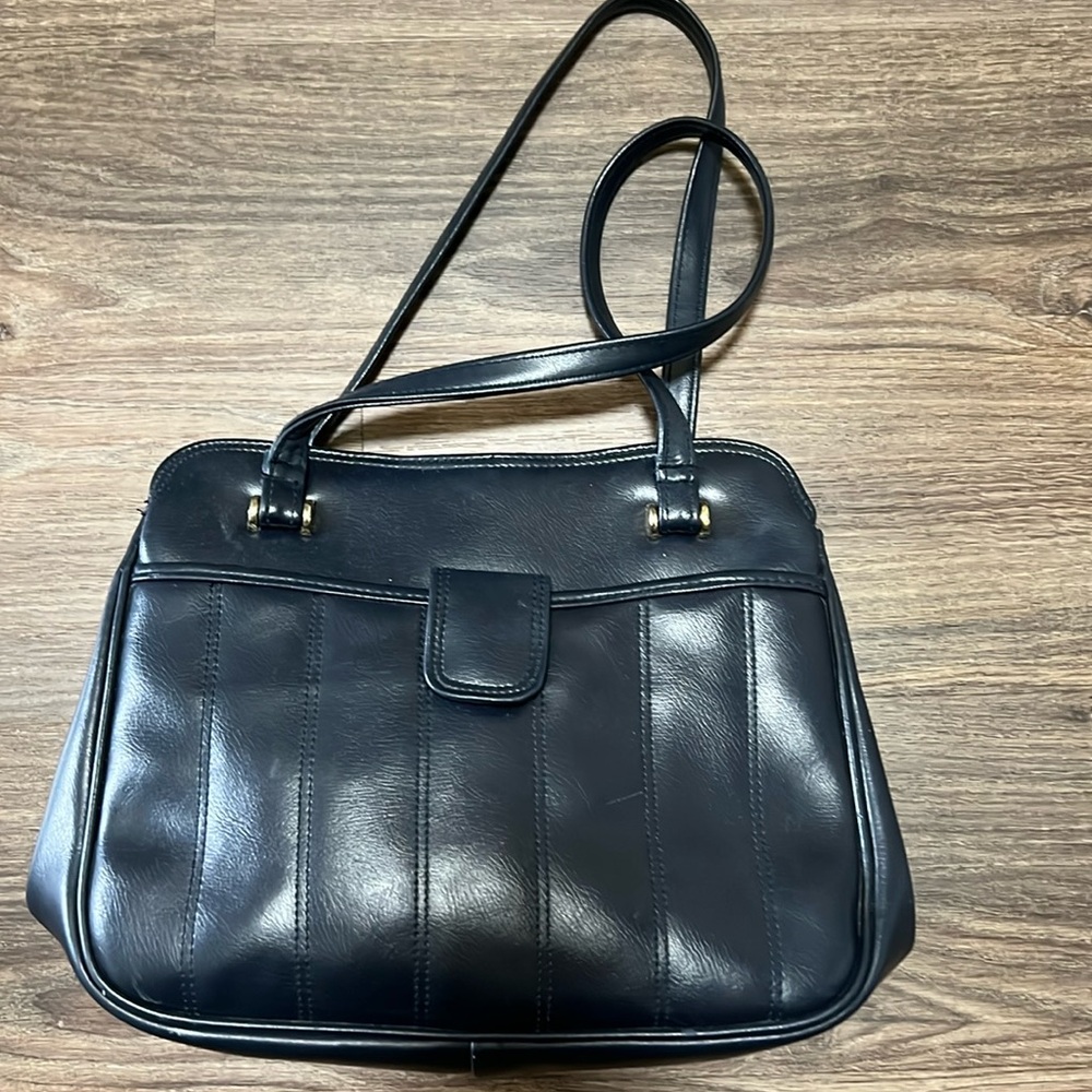 Mark Lifey navy blue vintage bag